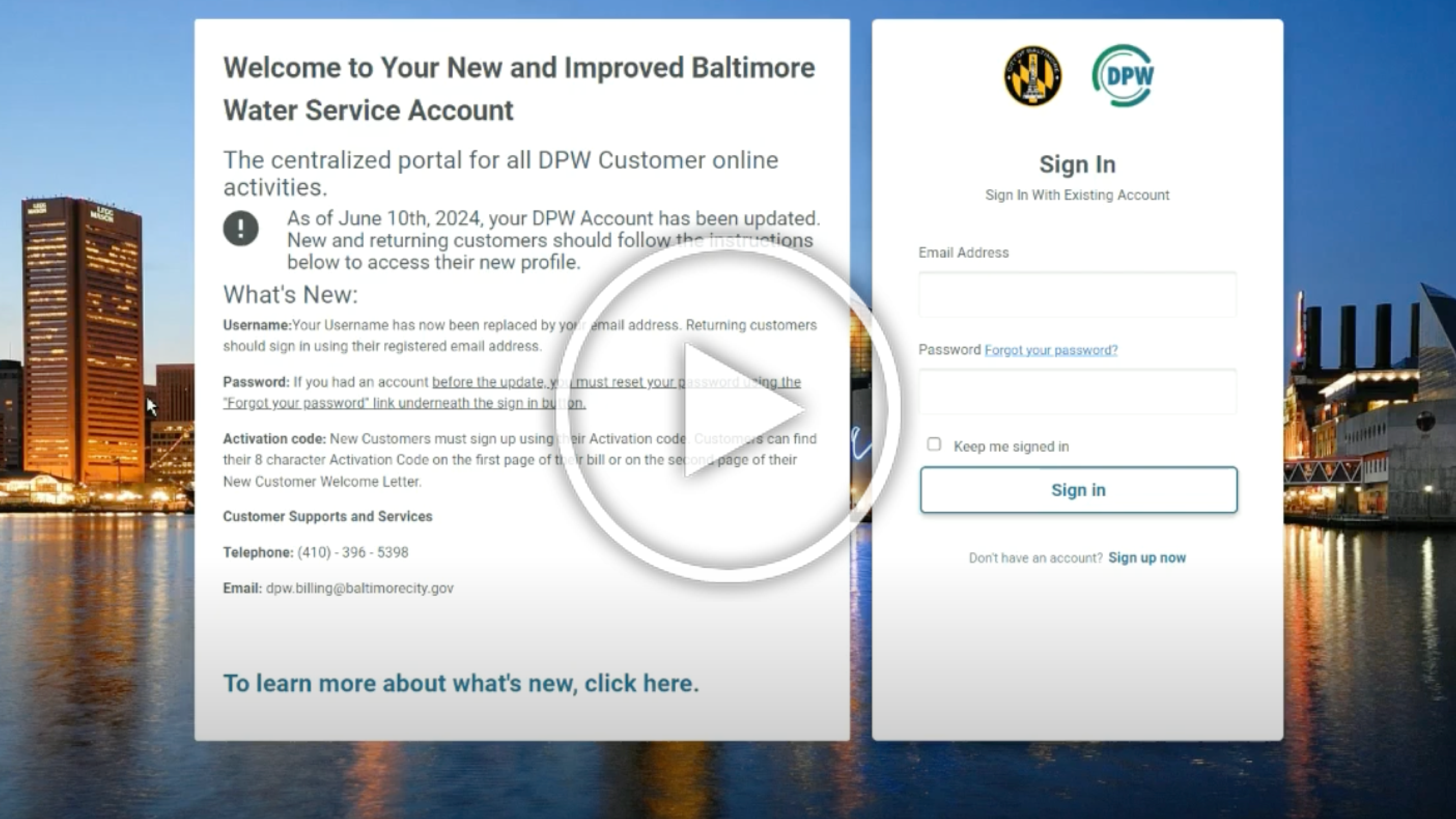 Customer sel service